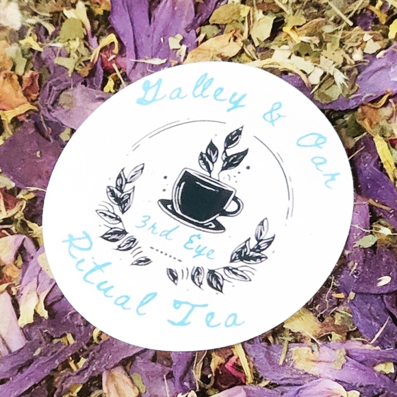 3rd Eye, Focus Tea, Blue Lotus, herbal, loose tea, Infuser, Cottagecore,… - Picture 5 of 5